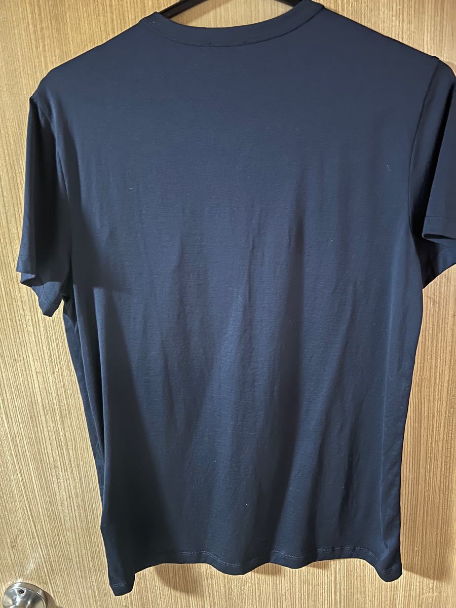 【未使用】 20-21AW MONCLER ダブルロゴ ワッペン Tシャツ 半袖Tシャツ モンクレール MONCLER