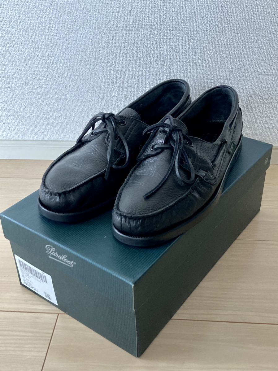 美品】PARABOOT パラブーツ BARTH CERF バース セルフ オールブラック