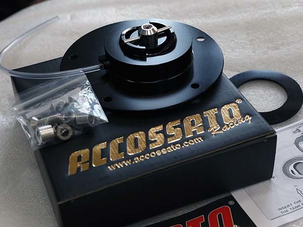 ☆ACCOSSATO アコサット フューエルタンクキャップVer.3 Z900RS他用