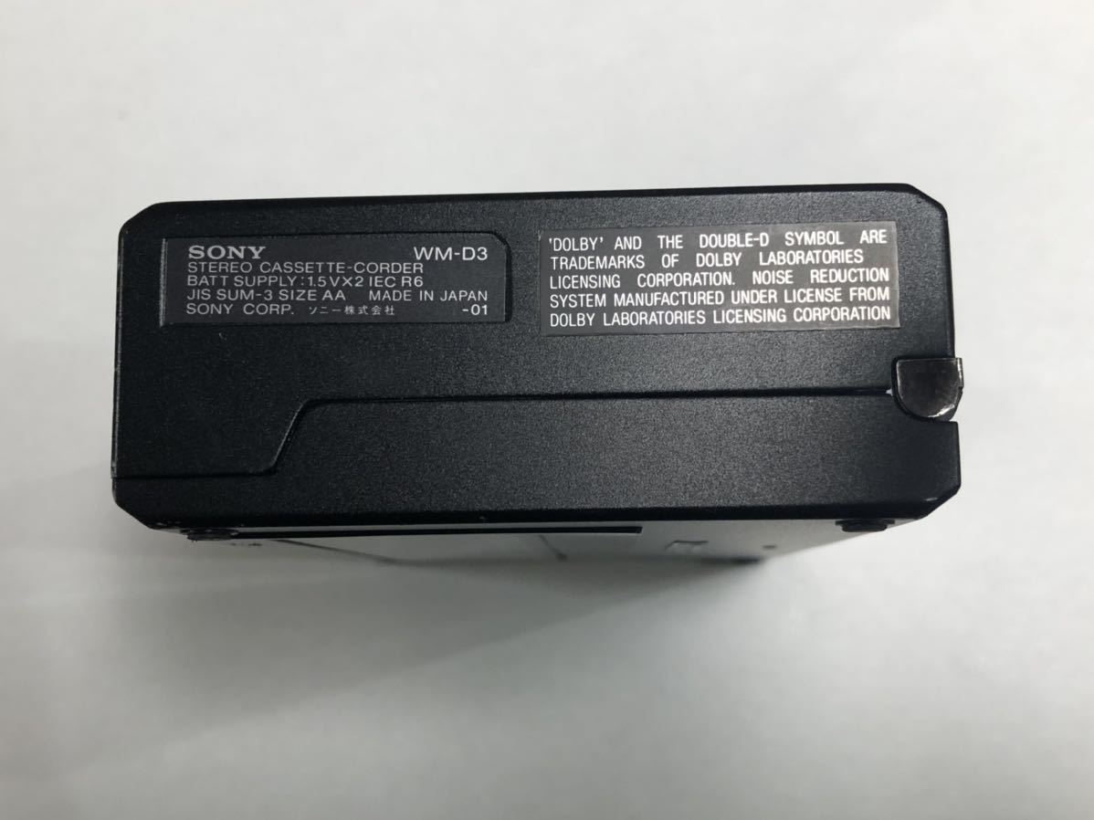 贅沢 SONY カセットウォークマン WM-D3 ジャンク