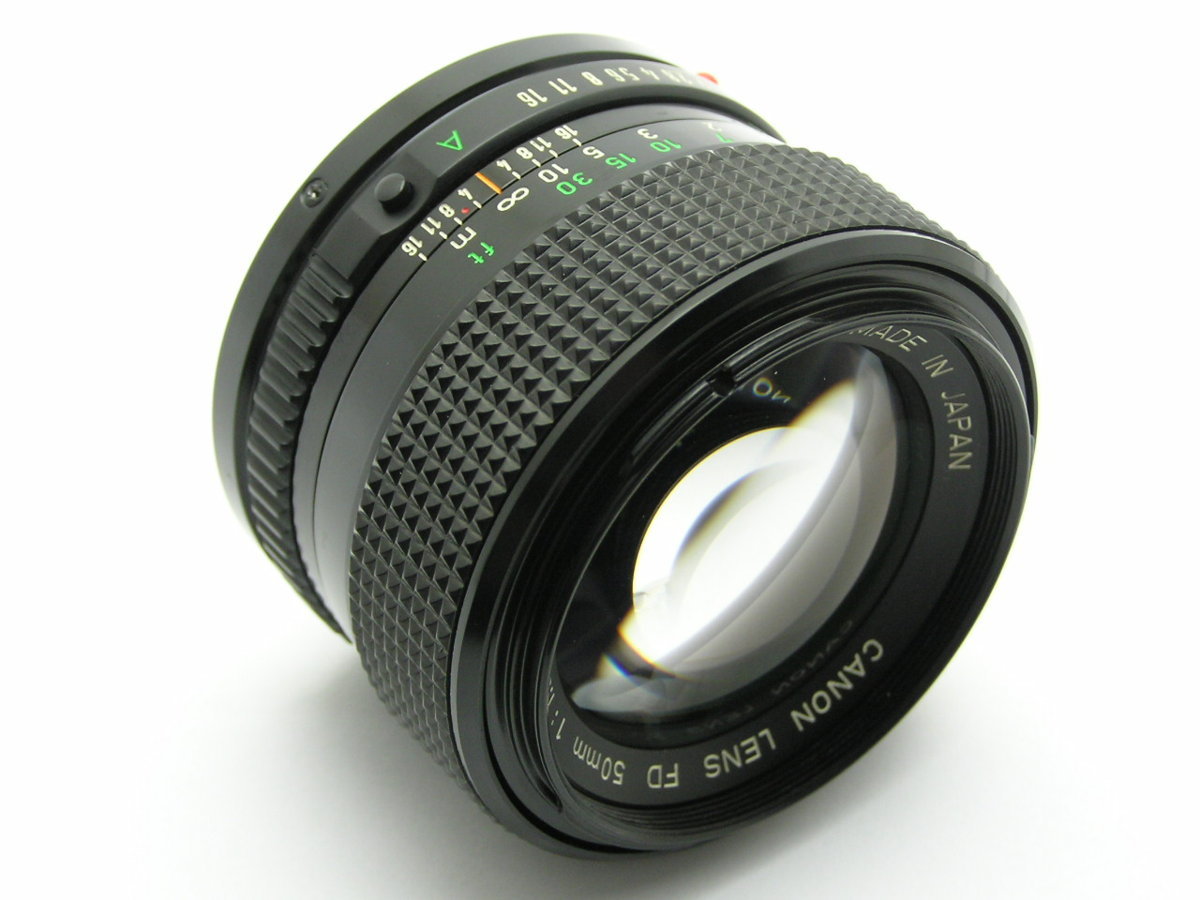 ★ハローカメラ★7435 CANON LENS New FD ( 50mm F1.2 )明るいレンズ 動作品 現状 1円スタ－ト 即決あり_画像2