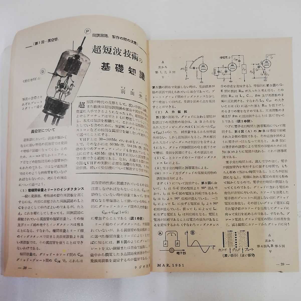 1_▼ ラジオ技術 昭和26年3月号 1951年2月28日発行 科学社 市民ラジオ用送信機の試作 5球スーパーラジオの製作 6V6PPフォノラジオ_画像8