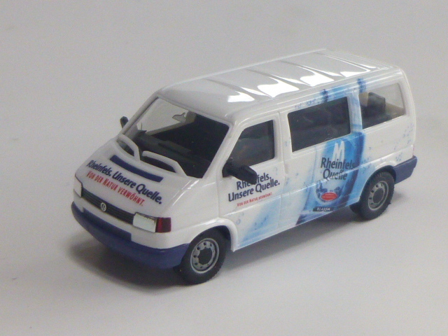 1/87 VW T4 Bus Rheinfels-Quelle(ドイツの飲料メーカー) Herpa 限定品