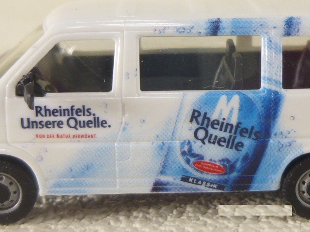 1/87 VW T4 Bus Rheinfels-Quelle(ドイツの飲料メーカー) Herpa 限定品