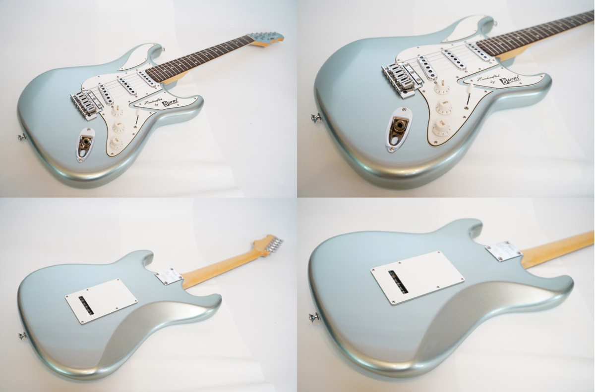 ☆BURNS LONDON☆COBRA DX Pearl Blue バーンズ 美品☆ ☆BURNS LONDON☆COBRA DX Pearl Blue バーンズ 美品☆