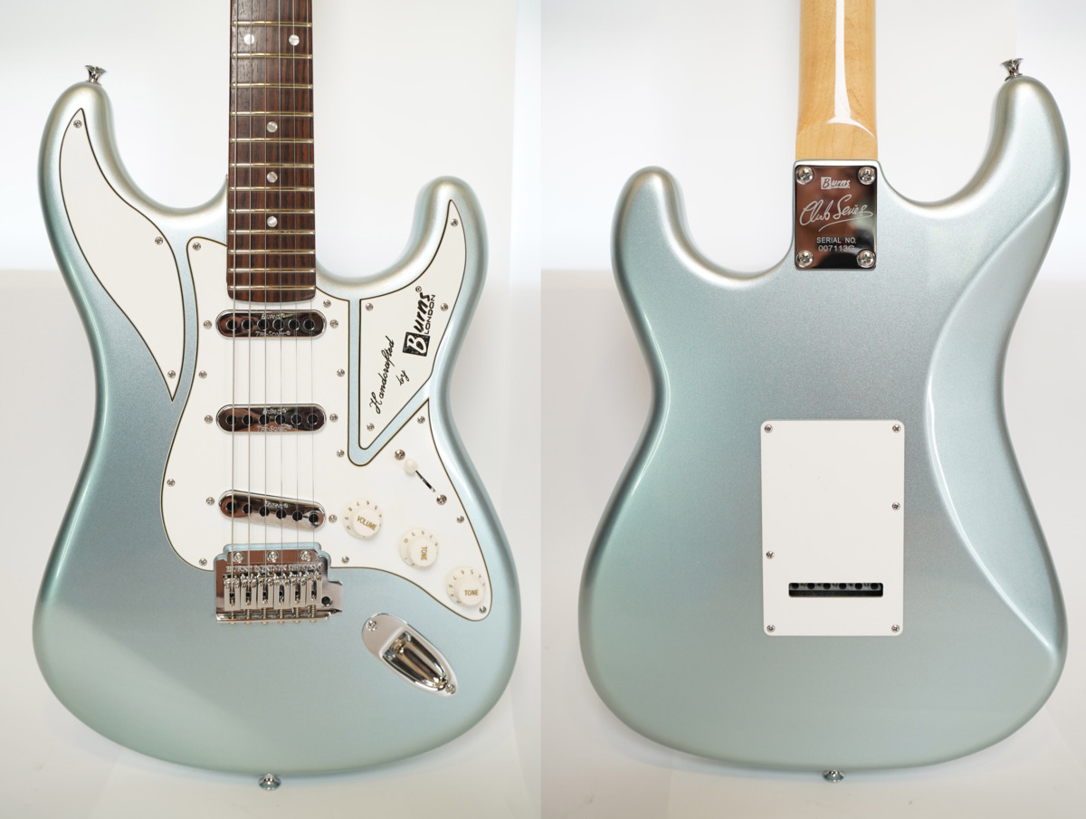 ☆BURNS LONDON☆COBRA DX Pearl Blue バーンズ 美品☆ ☆BURNS LONDON☆COBRA DX Pearl Blue バーンズ 美品☆