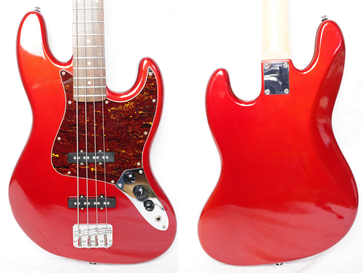 ☆Grass Roots by ESP☆G-JB-55R Candy Apple Red ジャズベース 状態