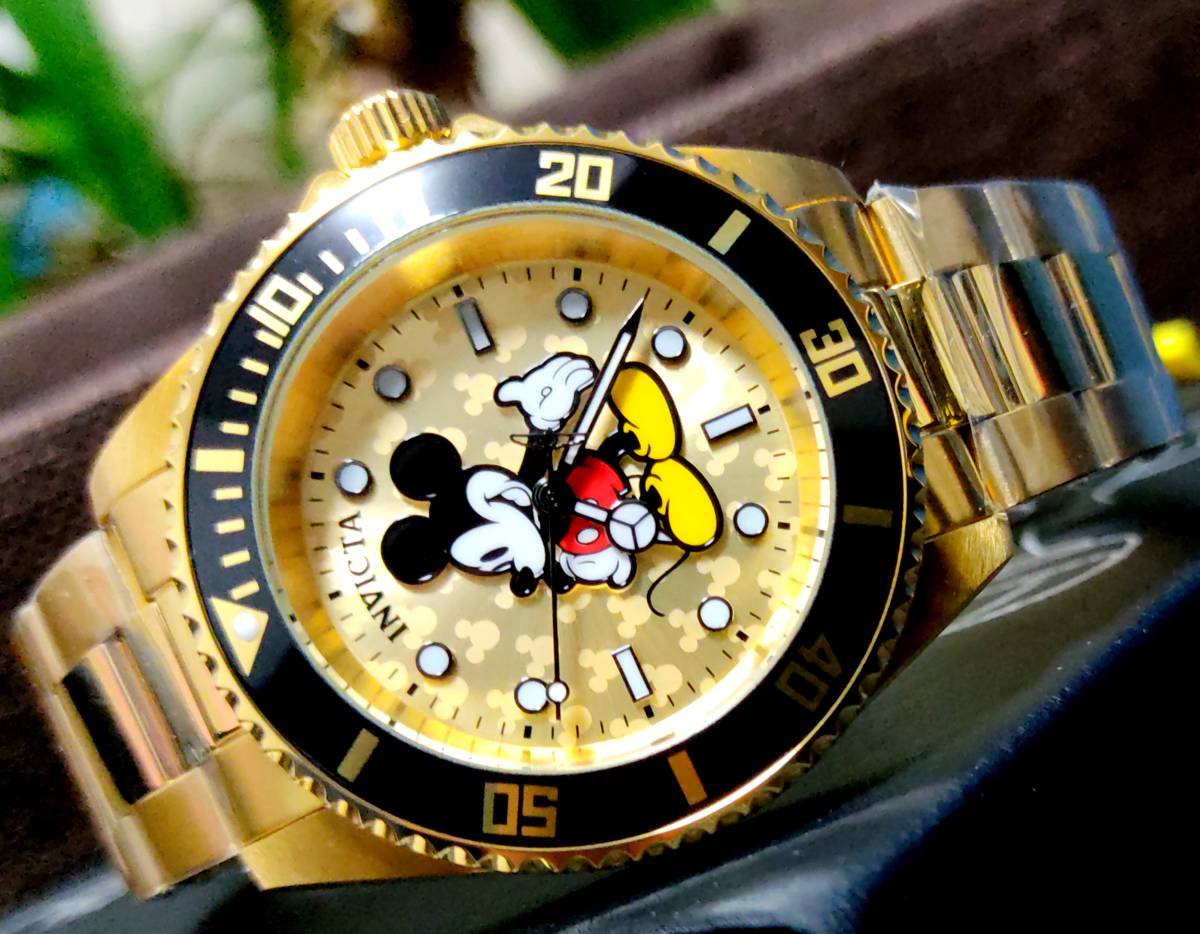 $595 INVICTA インビクタ 高級腕時計 コレクターズ メンズ DISNEY ...