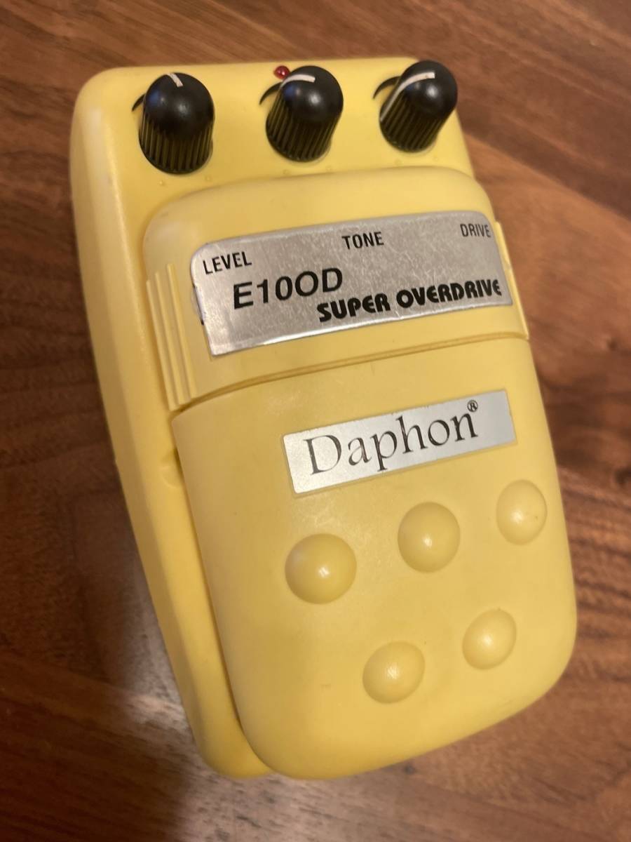 Daphon E10OD Super Overdrive ダフォン スーパー オーバードライブ レア SD-1系_画像5