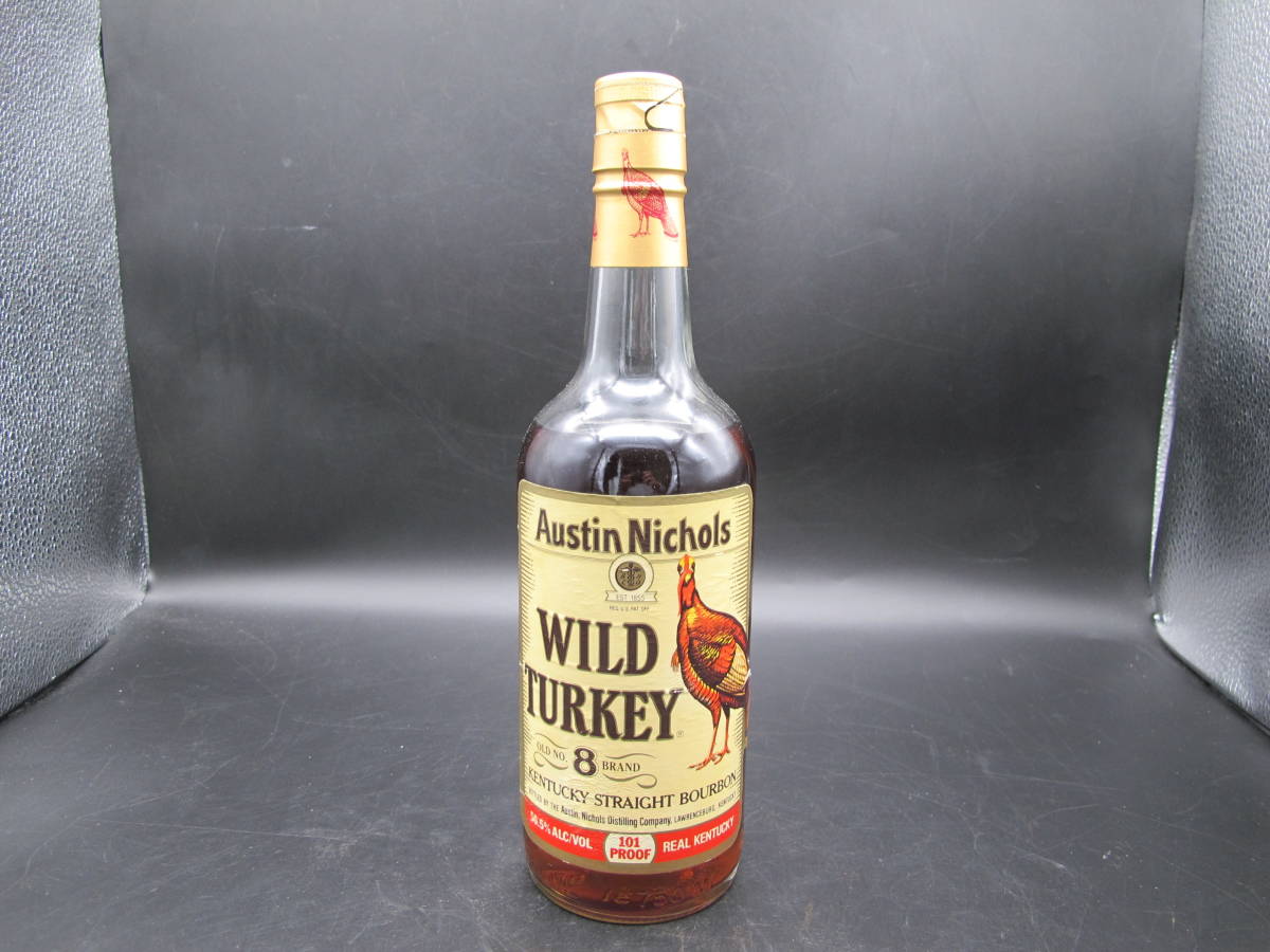 WILD TURKEY ワイルドターキー 8年 101PROOF ウィスキー 【未開栓