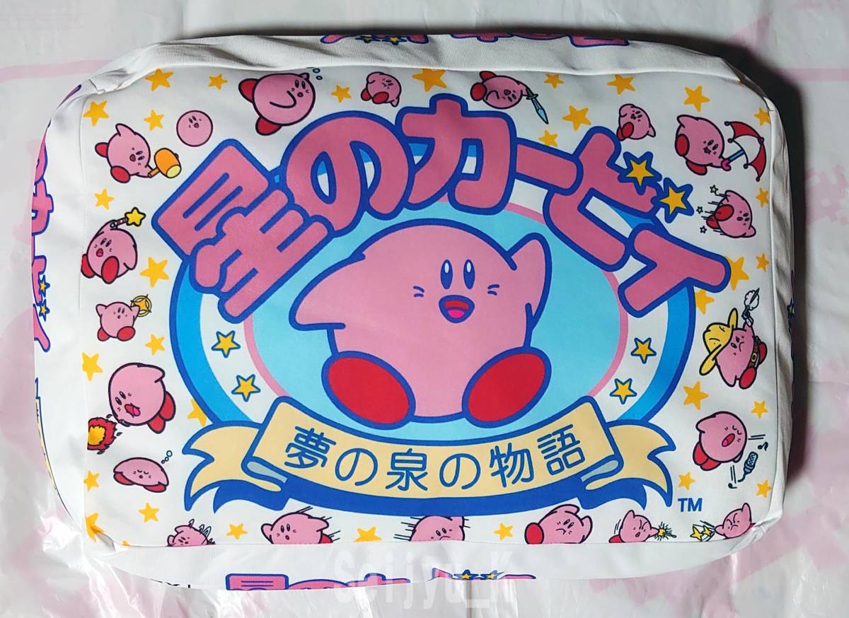 茄子紺 新品! 星のカービィ30th ゲームパッケージクッション 夢の泉の