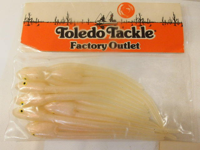Toledo Tackle ツインテール 4.5インチ オールドアメリカンワーム 5セット (19779の画像4