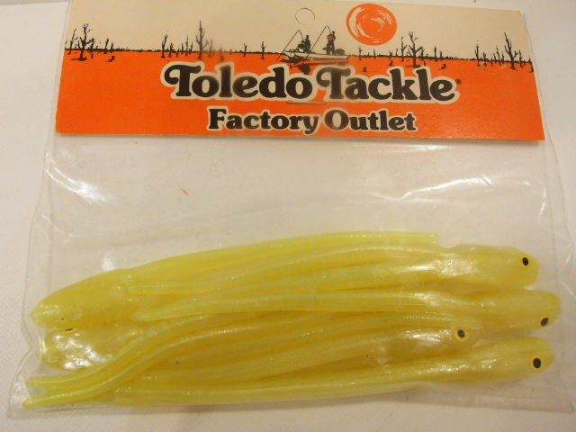 Toledo Tackle ツインテール 4.5インチ オールドアメリカンワーム 5セット (19779の画像2