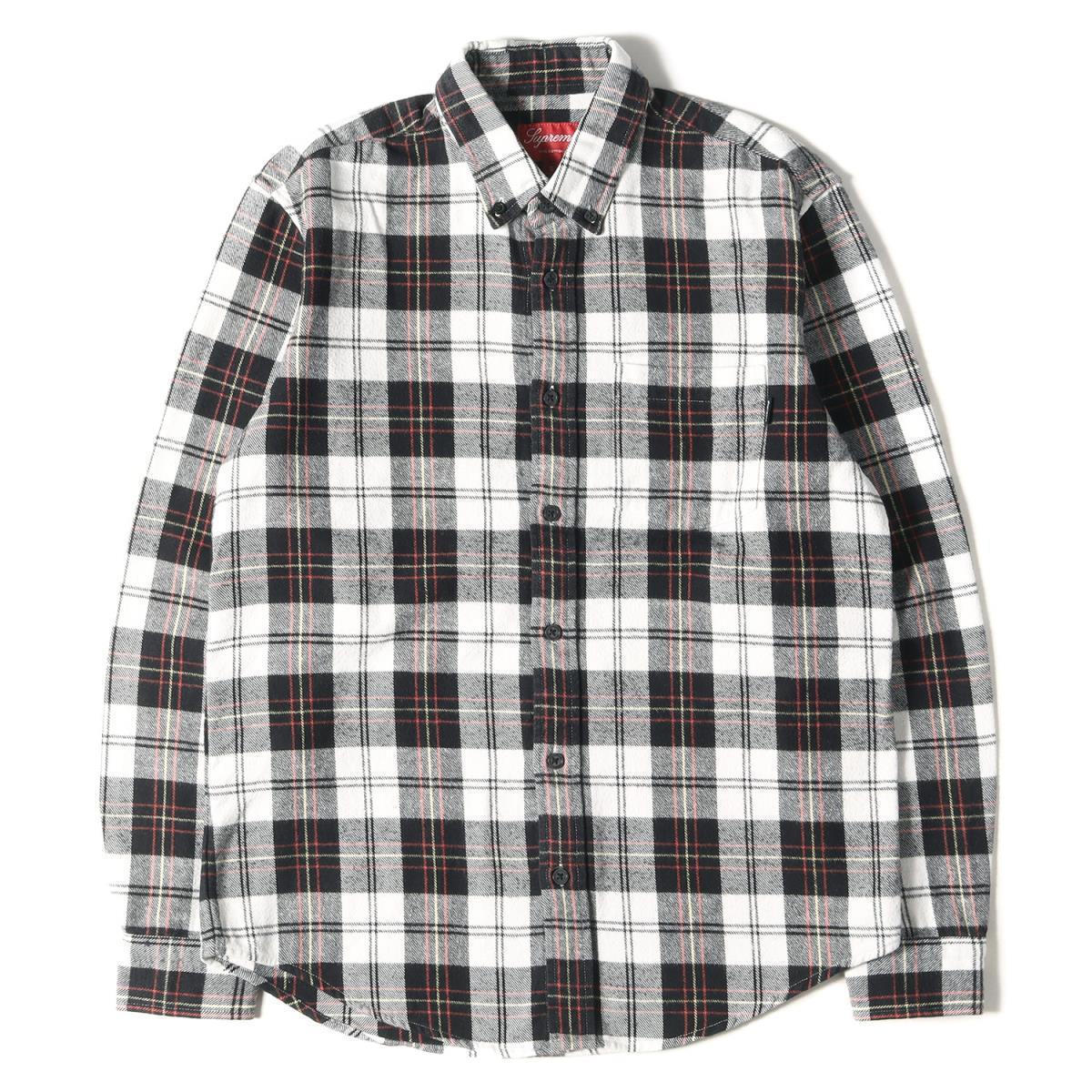 60%OFF】 Supreme Tartan Flannel Shirt チェックシャツ