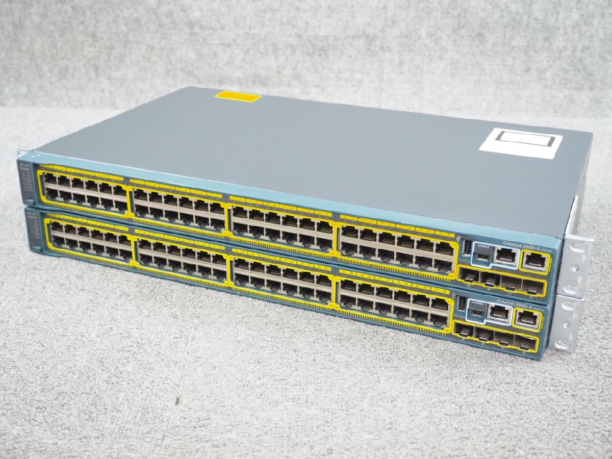 2台 ciscoL2スイッチWS-C2960S-24TS-L | www.psychologiesport.fr