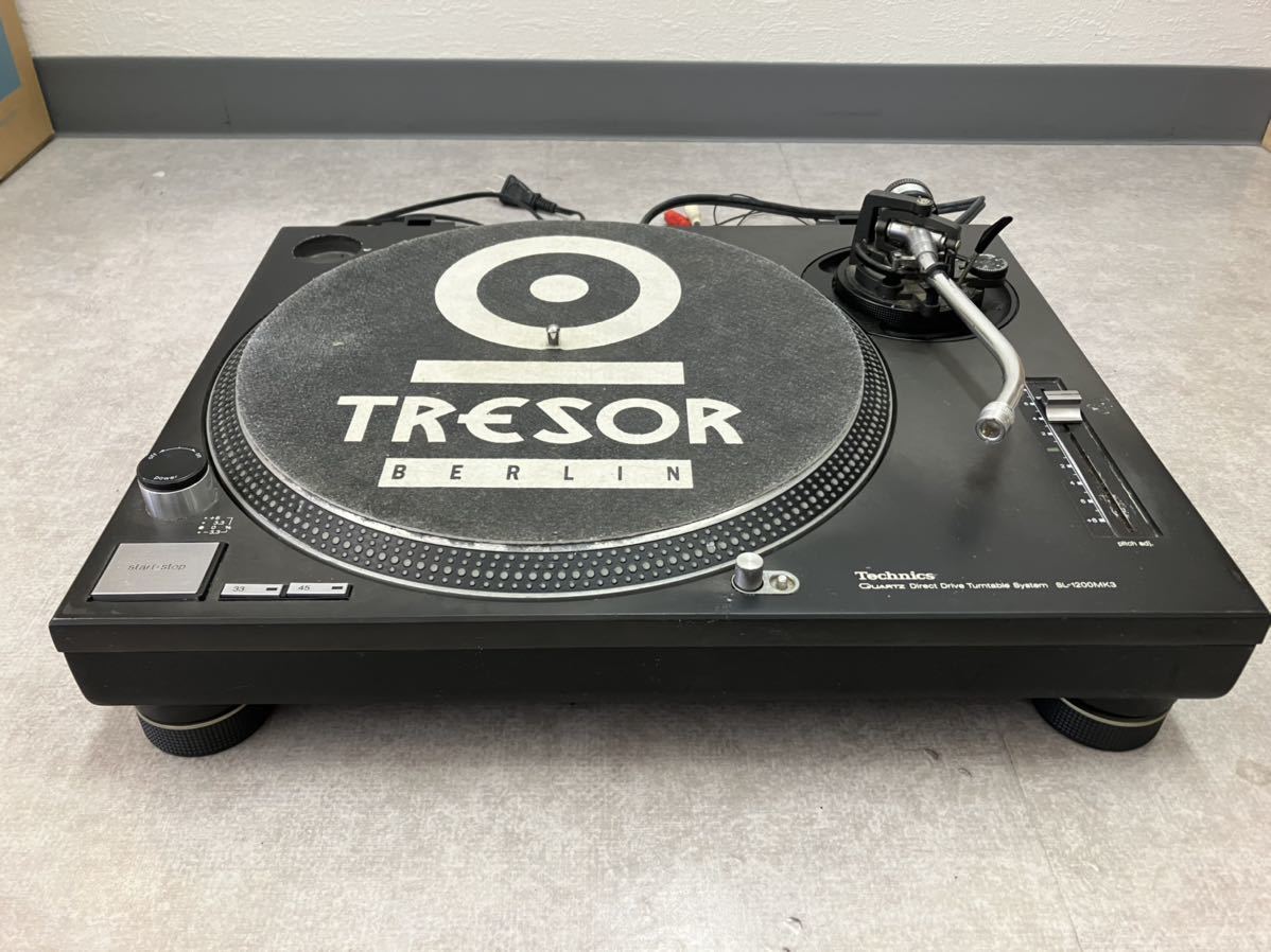 ☆Technics テクニクス SL-1200MK3 ターンテーブル 現状品 www.gastech