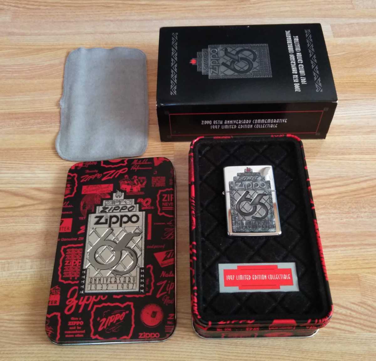 Zippo ジッポー ライター 65th ANNIVERSARY 1997 LIMITED EDITION 65