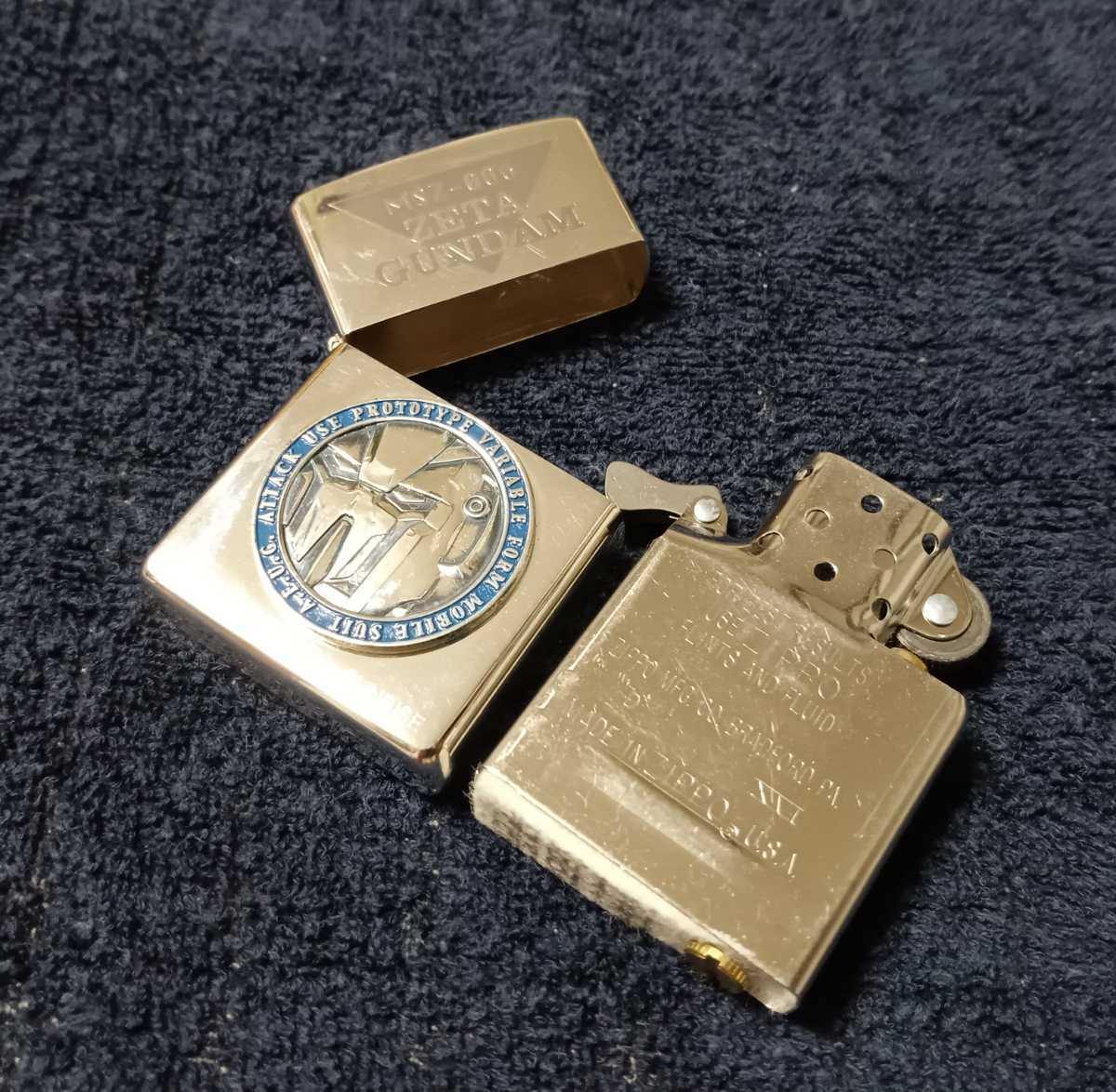 Zippo/ジッポー ゼータ ガンダム ZETA GUNDAM MSZ-006 2000年製 Zippo/ジッポー ゼータ ガンダム ZETA GUNDAM MSZ-006 2000年製