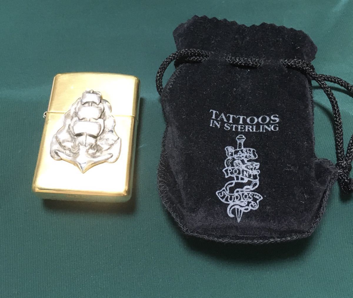 ZIPPO ARMOR TATTOOS ジッポー アーマー　タトゥー　現状品_画像9