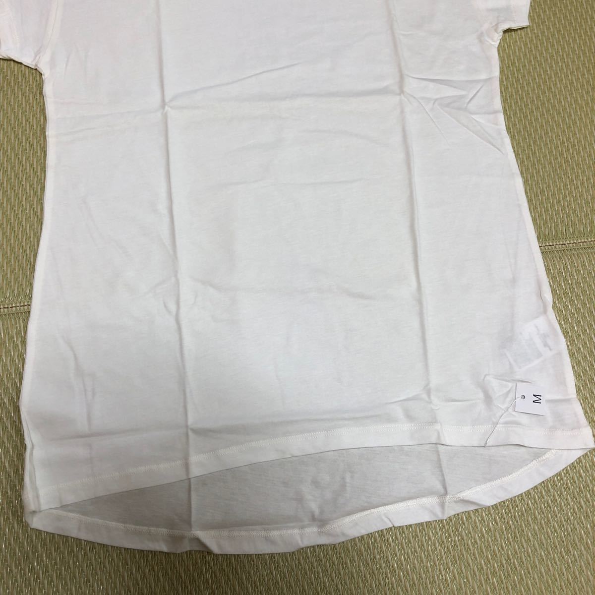 オーガニックTシャツ　Mサイズ　新品未使用品未開封