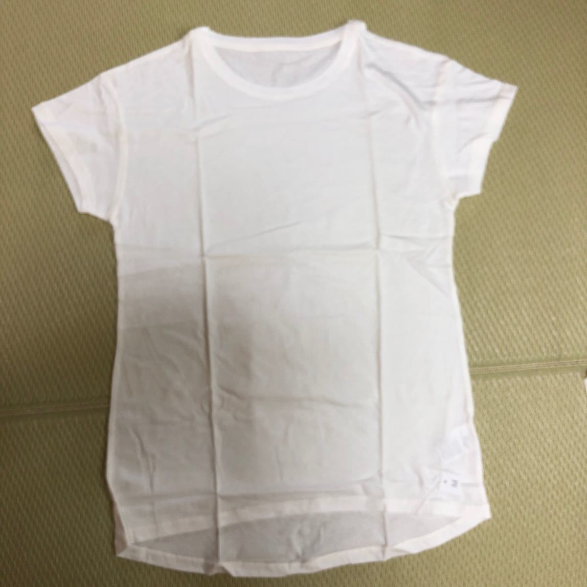 オーガニックTシャツ　Mサイズ　新品未使用品未開封