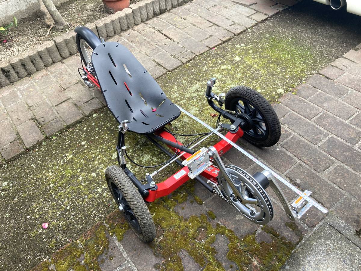 ヤフオク! - 【カスタム途中】英国 KMX KARTS 製リカンベント...