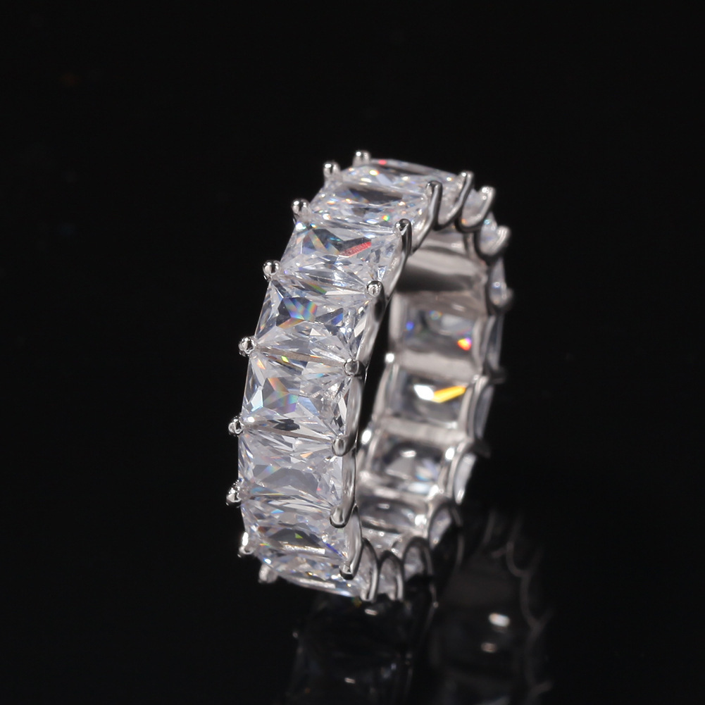 [ cheap ]1 jpy ~ new goods AAA class zircon Cz diamond 18KGP cup ru for ring 11 number ~20 number high quality feeling of luxury men's lady's ring white gold 