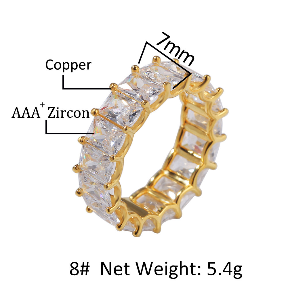 [ cheap ]1 jpy ~ new goods AAA class zircon Cz diamond 18KGP cup ru for ring 11 number ~20 number high quality feeling of luxury men's lady's ring white gold 
