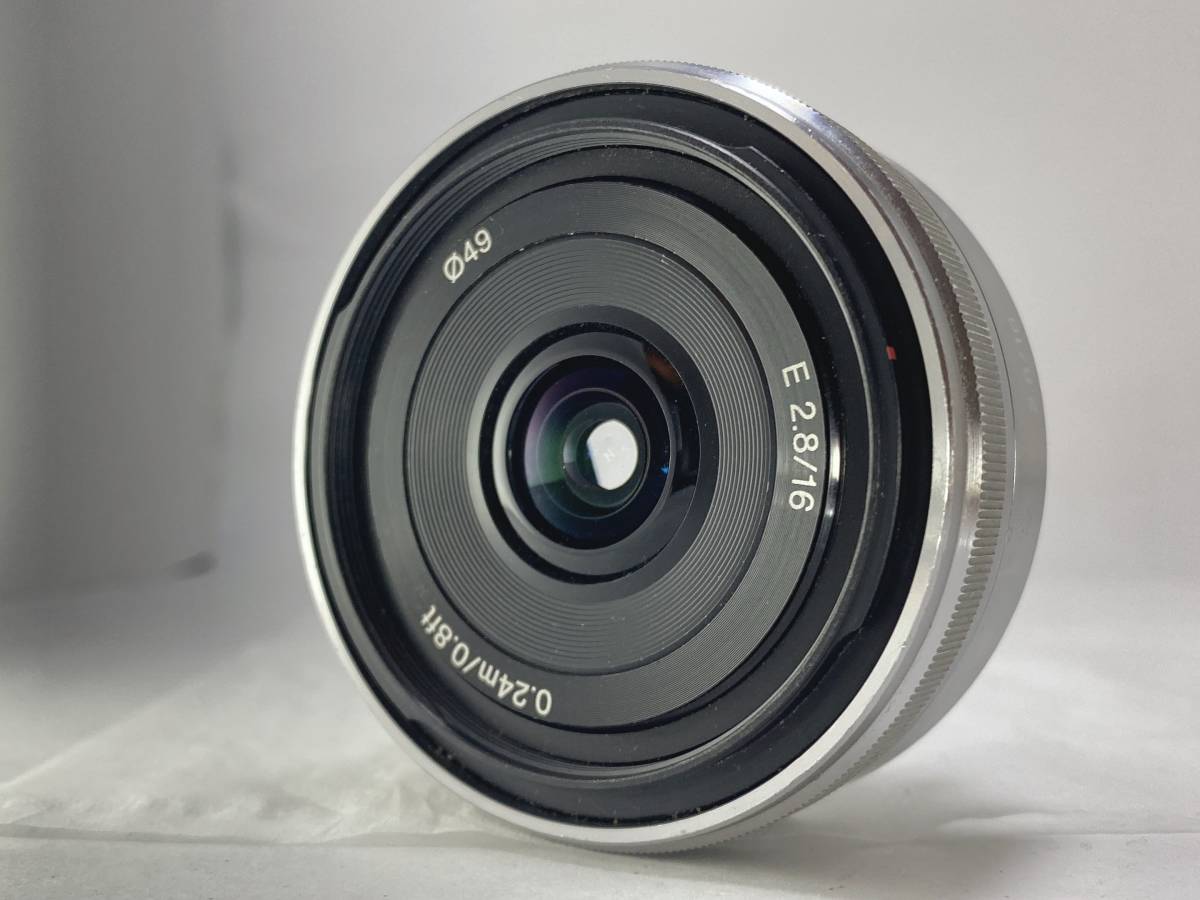 別倉庫からの配送】 E SONY ソニー ☆良品☆ 16mm #3864 SEL16F28 0316