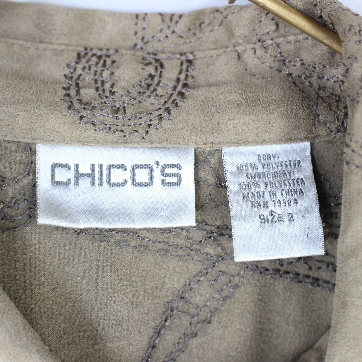 安心の定価販売】 USA VINTAGE アメリカ古着刺繍デザインフェイク