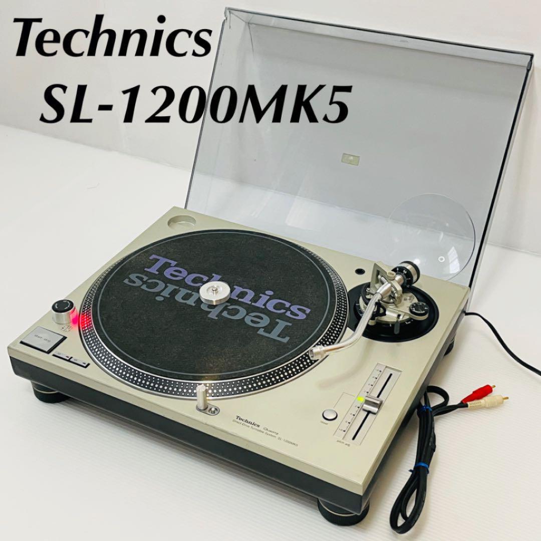 動作品】Technics SL-1200MK5 テクニクス ターンテーブル ダイレクト ...
