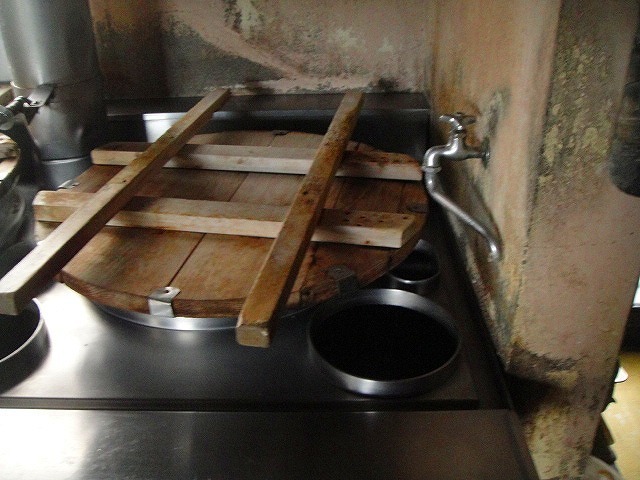 3A【棚須イ庵31021-10有】そば うどん ゆで釜 2槽 大型品 3A【棚須イ庵31021-10有】そば うどん ゆで釜 2槽 大型品