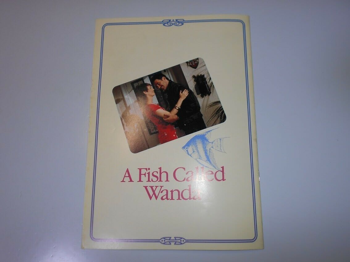 映画　パンフレット　チケット半券　ワンダとダイヤと優しい奴ら　A FISH CALLED WANDA 1988　チャールズ・クライトン　ジョン・クリーズ　_画像10