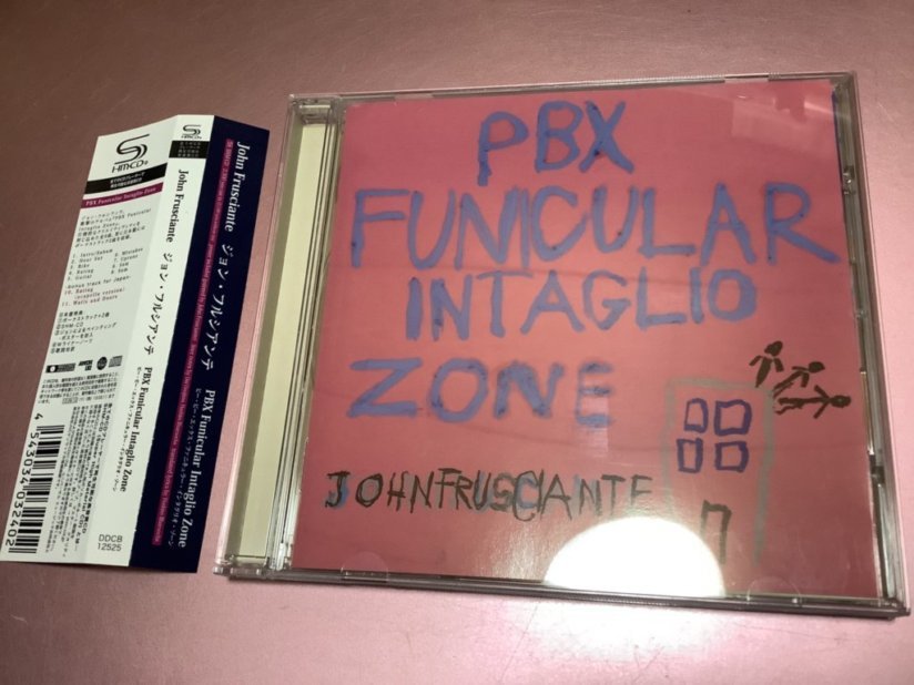 ★JOHN FRUSCIANTE(ジョンフルシアンテ)【PBX Funicular Intaglio Zone(ピービーエックスファニキュラーインタグリオゾーン)】SHM-CD国内盤_画像1