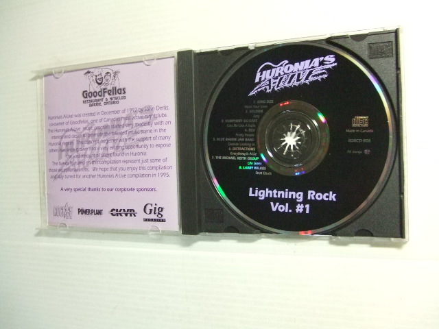 CD★Huronia's A-Live LightningRockVol.1/輸入盤★8枚同梱送料100円 　　ひ_画像5