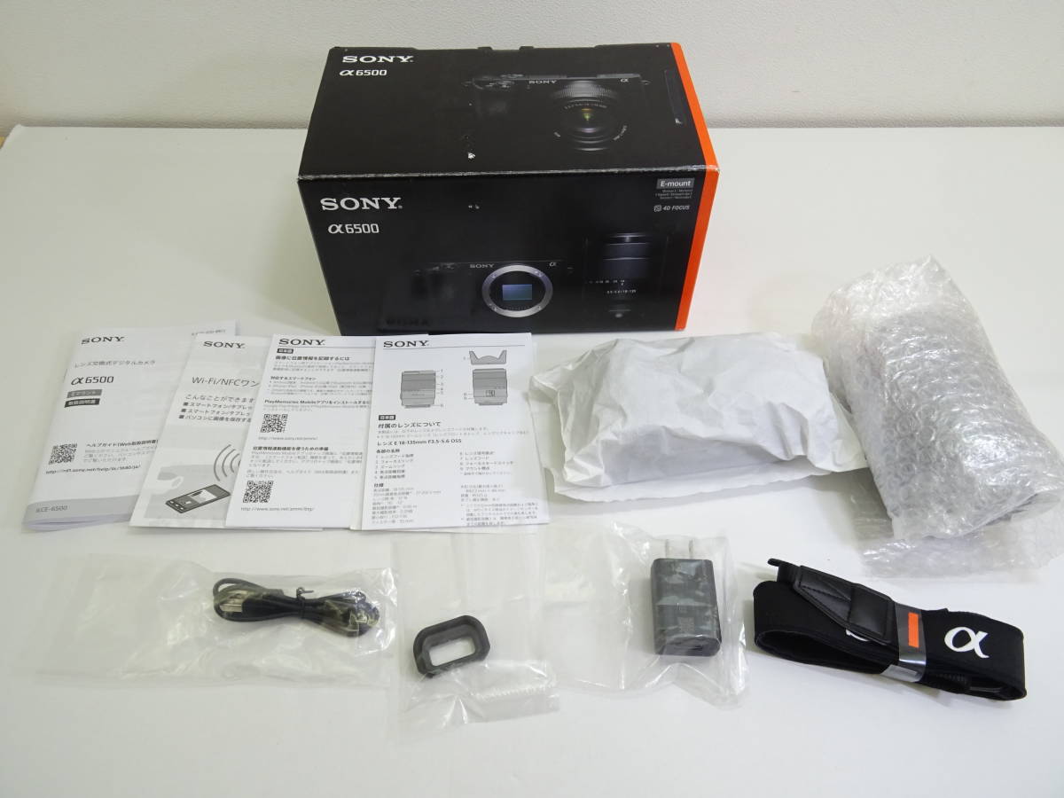 SONY ソニー α6500 デジタル一眼カメラ ILCE-6500M E18-135mm F3.5-5.6