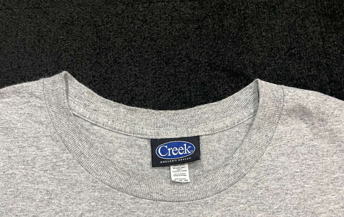 定番 angler's creek Creek device XL グレー Tシャツ - Tシャツ 