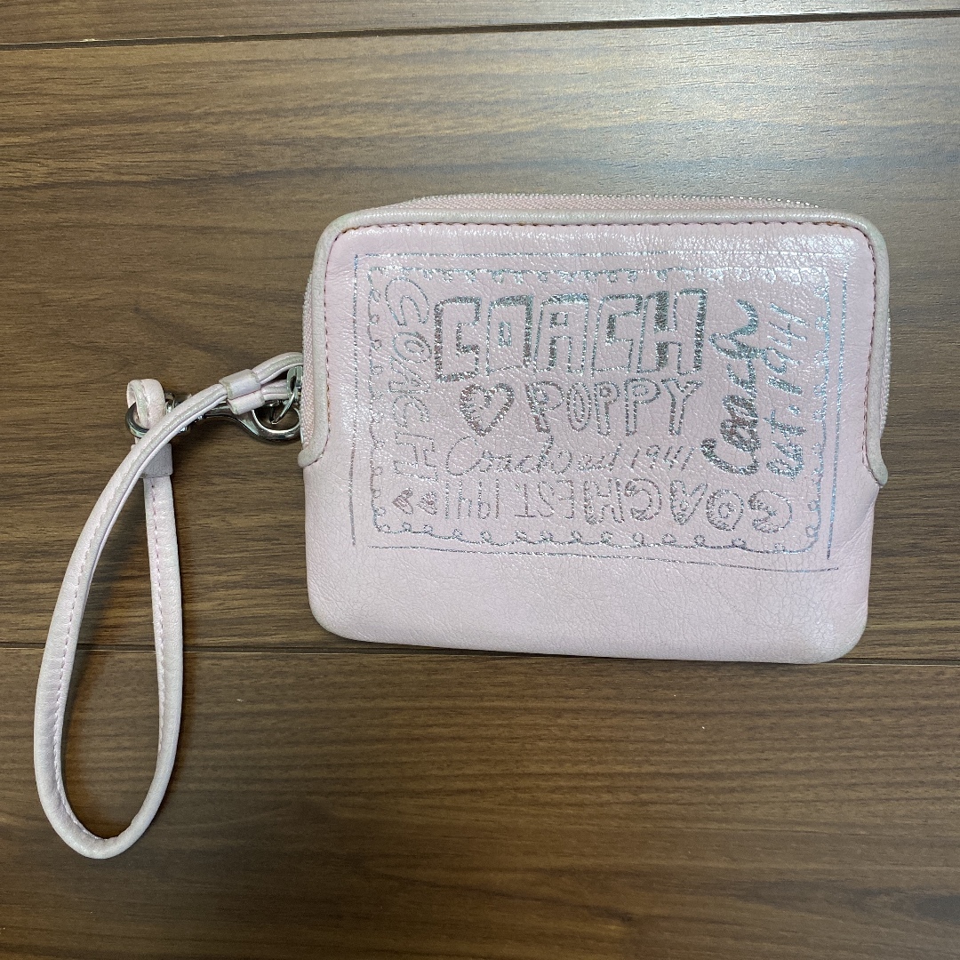 COACH コーチ ミニウォレット 財布 ミニ財布 薄ピンク_画像2