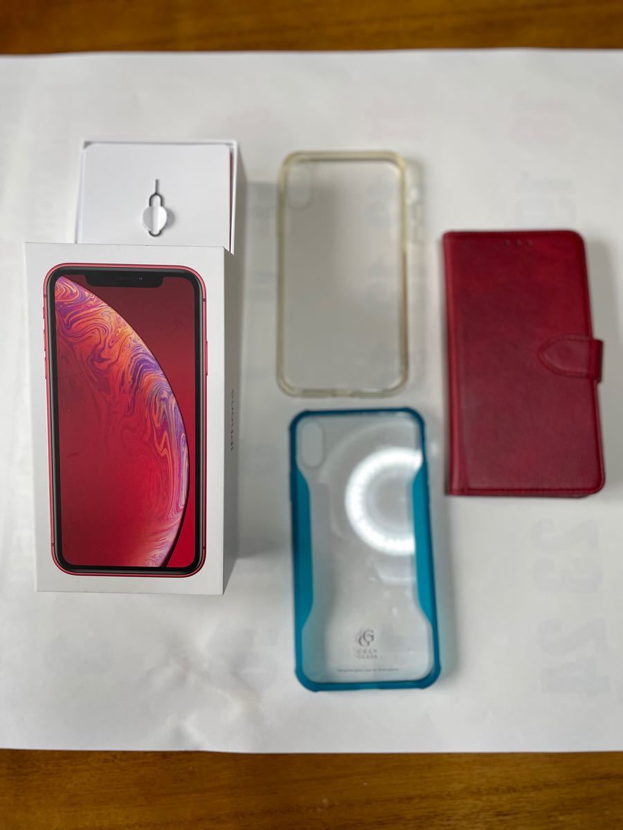 iPhone XR RED 64GB SIMフリー ケース付 ceratinxd.com