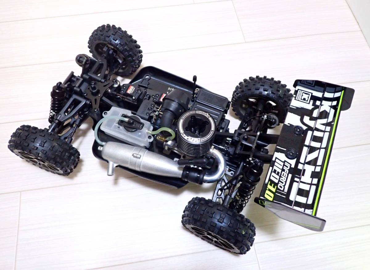 今だけ価格 京商 爆速 4WD バギー 1/8 完成品キット インファーノ