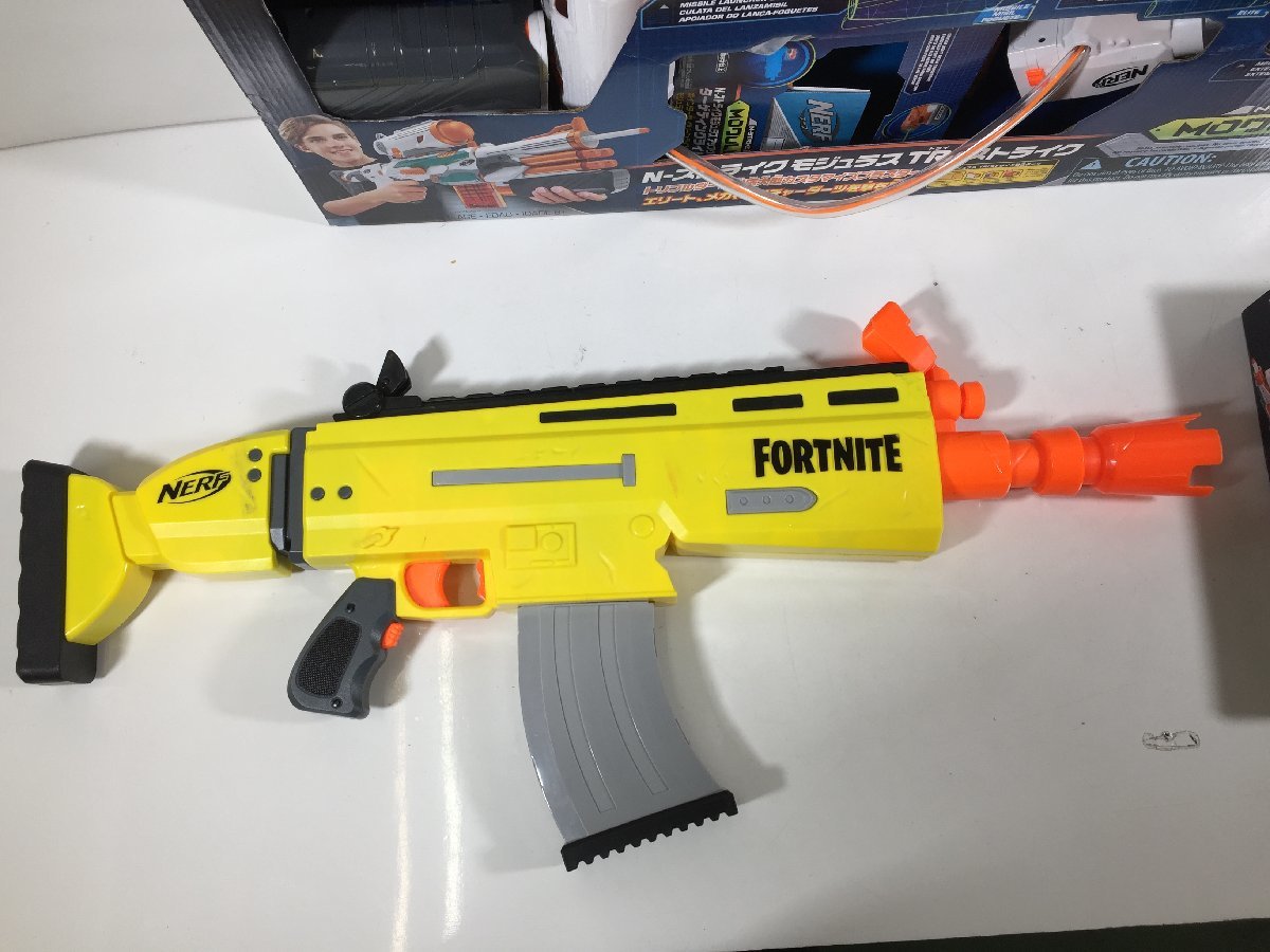 NERF ナーフ メディエーター フォートナイト AR-L エリートシリーズ レプリカ ブラスター モジュラス TRIストライク まとめ ジャンク_画像4