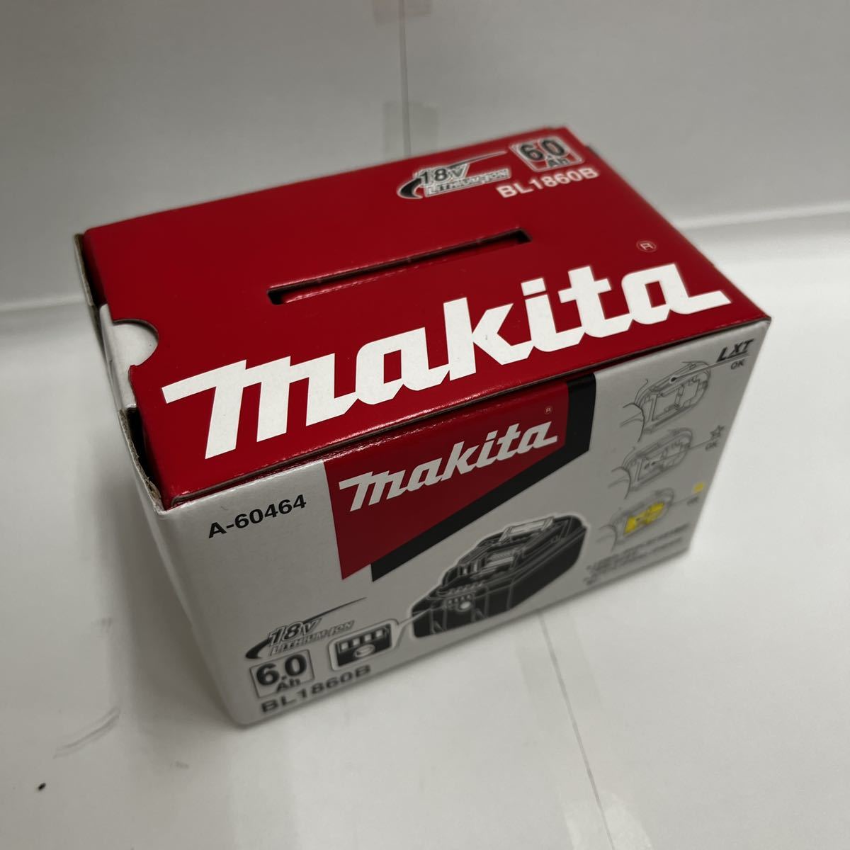 新品未開封④】☆makita リチウムイオンバッテリ 18V 6.0Ah BL1860B A