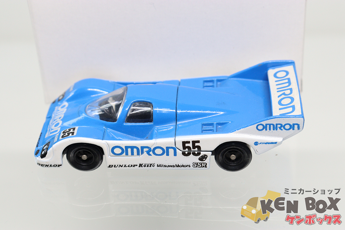 トミカOMRON ポルシェ ミニカー 55 ガリバー特注 トミカ ポルシェ956 #55 OMRON ブルー(2025年最新
