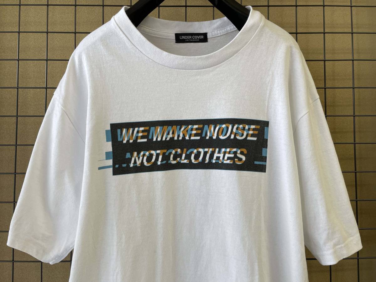 UNDER COVER/アンダーカバー】WE MAKE NOISE NOT CLOTHES Print T