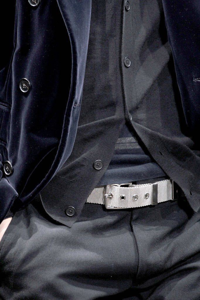 HERMES 10FW BADBOY期限定 Metal Etriviere Mesh Belt 95 エト HERMES 10FW BADBOY期限定 Metal Etriviere Mesh Belt 95 エト