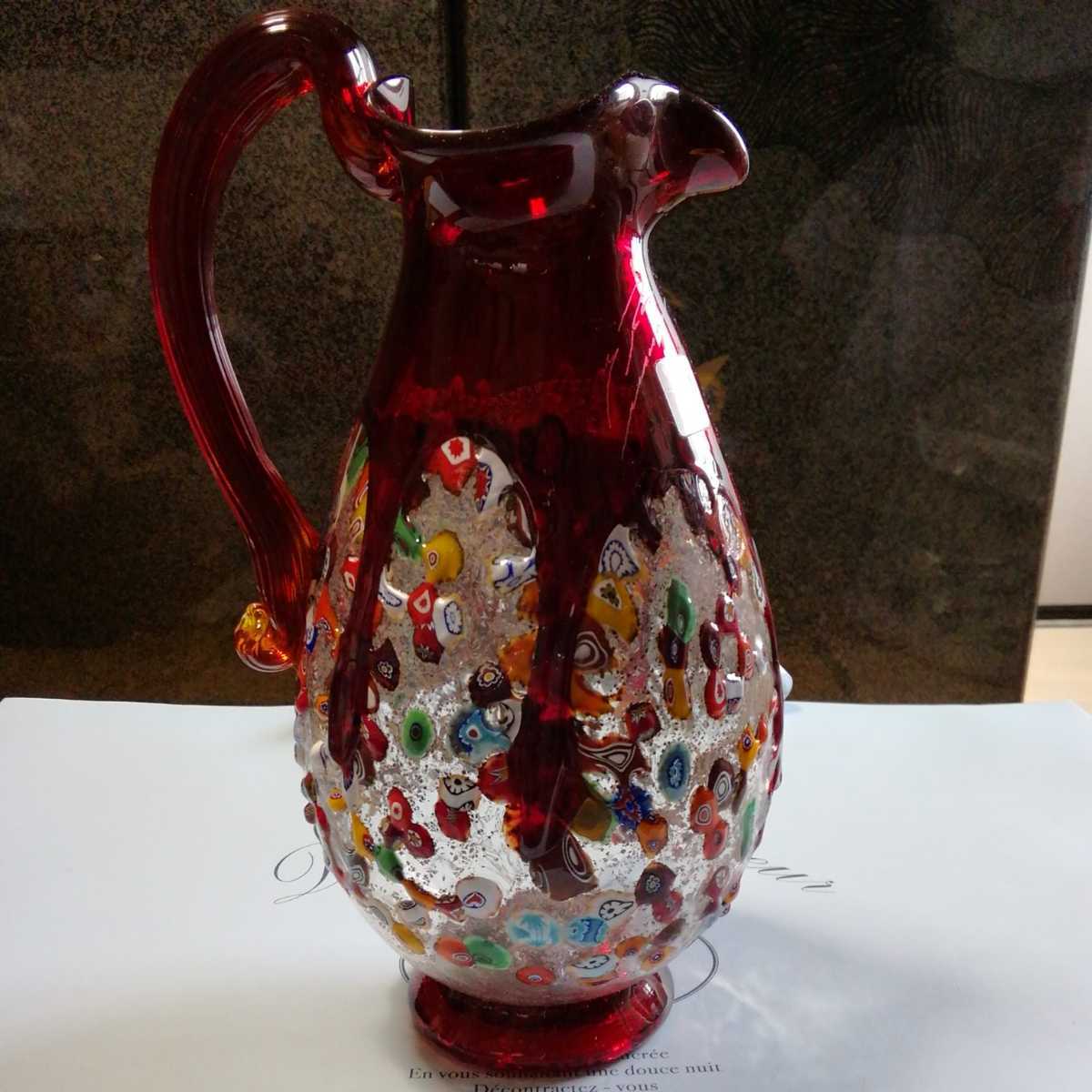 BALLARIN MURANO 花瓶 イタリア製 ベネチアガラス-