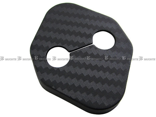  Esse L235S L245S carbon style door striker cover 1PC STRIKER-002-1PC