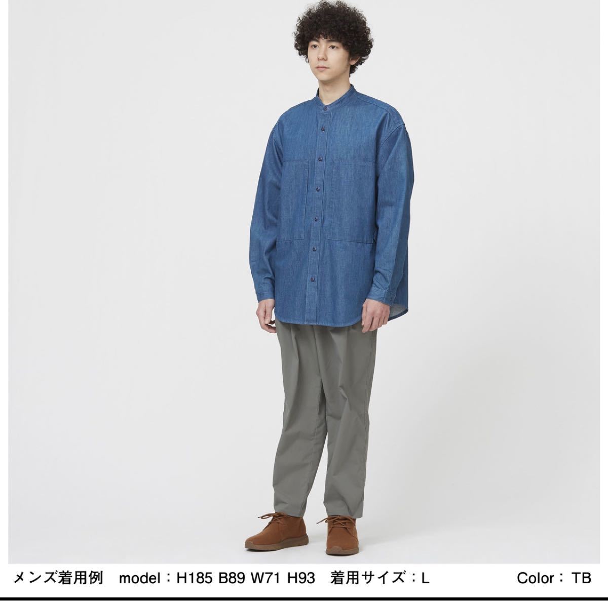 ヘリーハンセン 新品未使用 シャツ L デニム