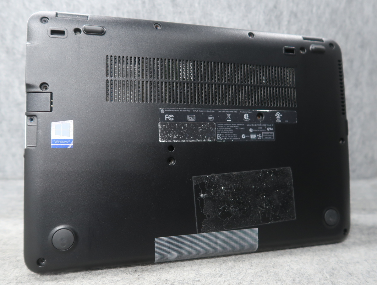 HP EliteBook 820 G3 Core i7-6600U 2.6GHz 4GB ノート ジャンク N46922_画像5