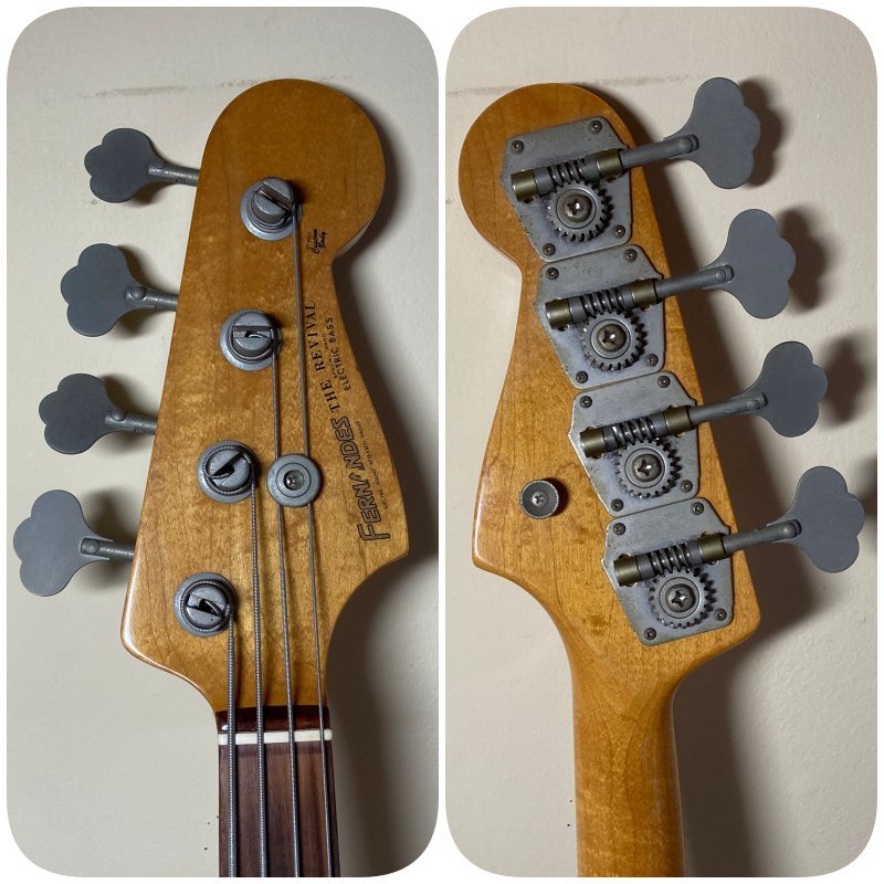古いエレキベース☆FERNANDES THE REVIVAL RJB-55 古いエレキベース☆FERNANDES THE REVIVAL RJB-55